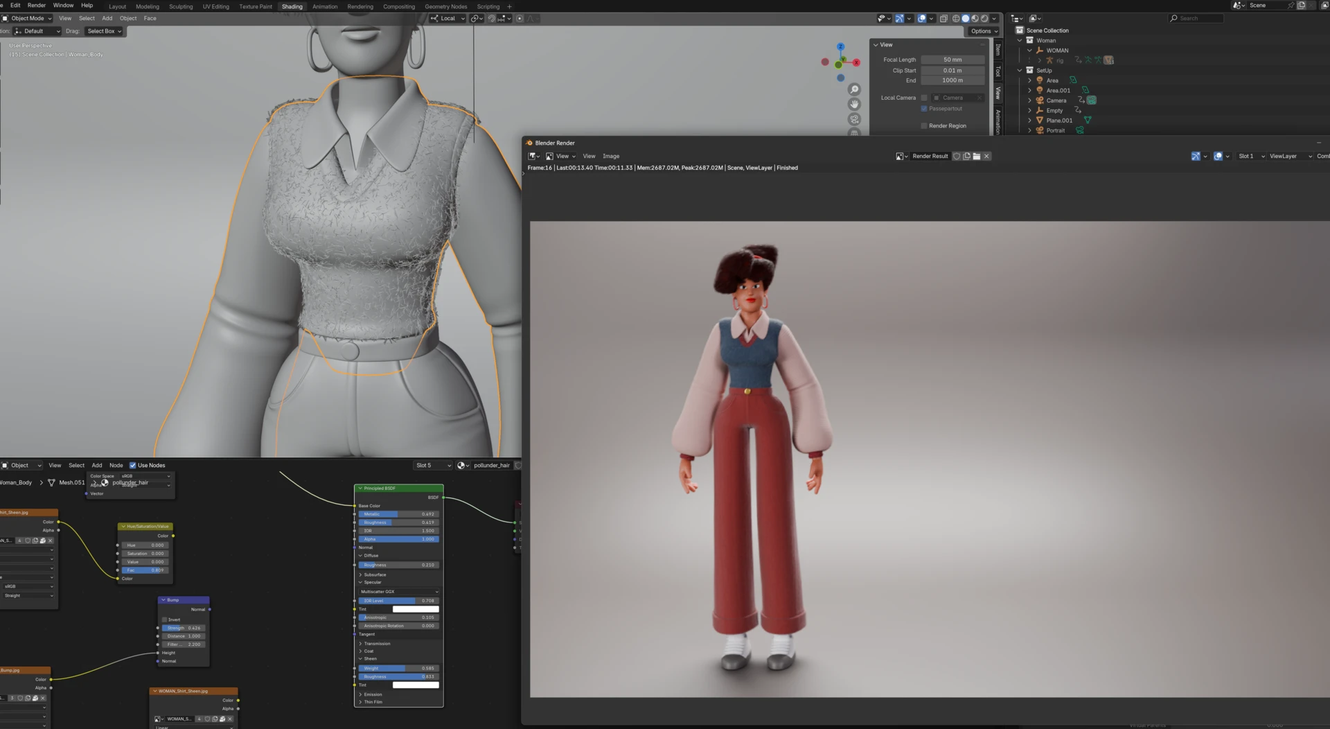 E.ON Character Workflow und Making Of